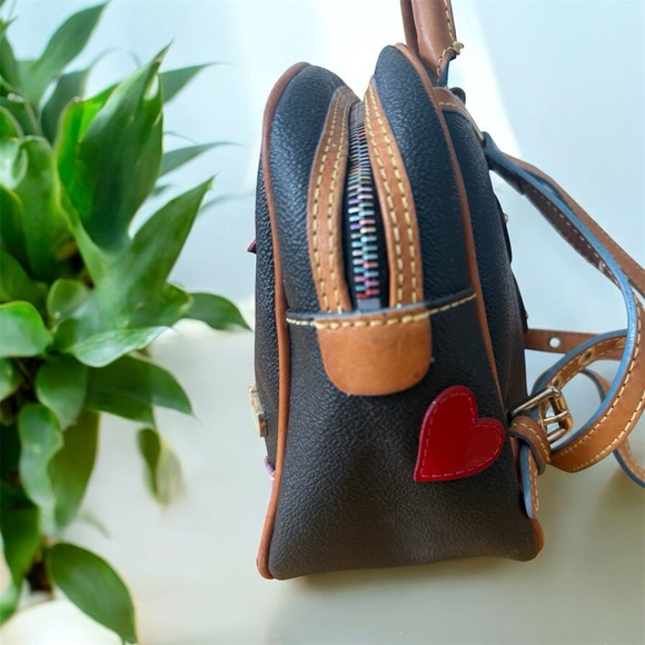 Dooney & Bourke Y2K Lindsay Lohan Alphabet Charms #8 Backpack - Picture 4 of 7